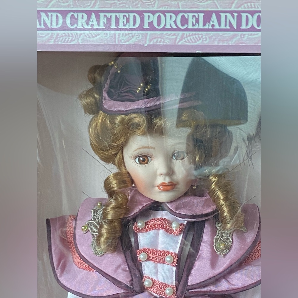 NWT Hand Crafted Pretty in Pink- “Collectable Memories” Doll, Elegant, FunGifts🎄
